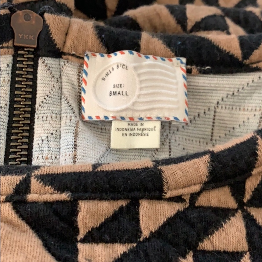 Anthropologie geometric zip shirt - Picture 6 of 6